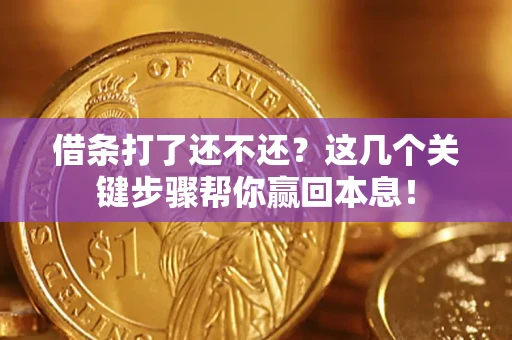 北京借条打了还不还？这几个关键步骤帮你赢回本息！