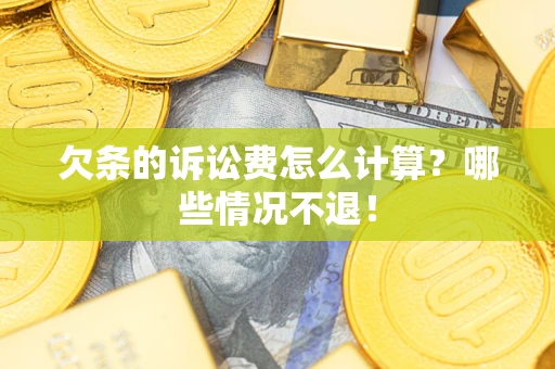 北京欠条的诉讼费怎么计算？哪些情况不退！