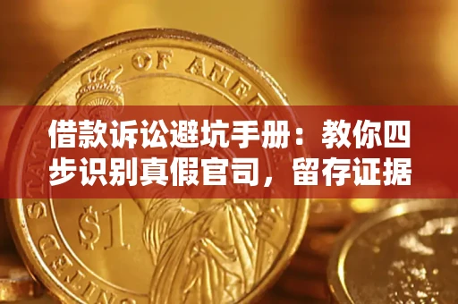北京借款诉讼避坑手册：教你四步识别真假官司，留存证据不踩雷