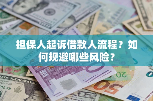 北京担保人起诉借款人流程？如何规避哪些风险？