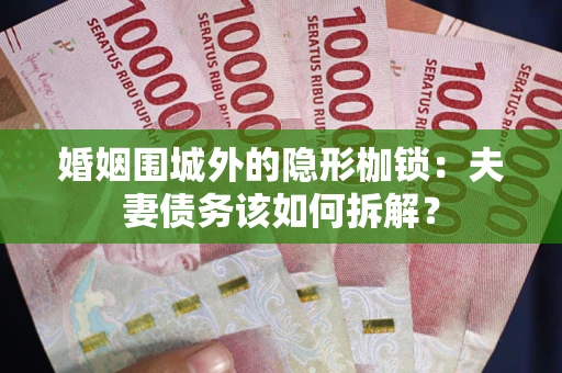 北京婚姻围城外的隐形枷锁：夫妻债务该如何拆解？